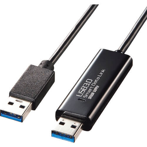 ลากและวางสายลิงค์ USB 3.0 ที่เข้ากันได้ (รองรับ Mac/Windows)