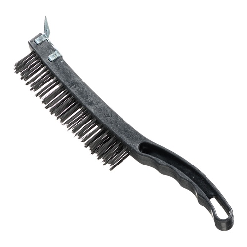 วางใจแปรงลวดด้วยมีดโกน