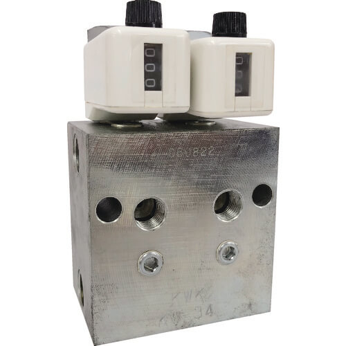 Counter with the Dispensing Valve