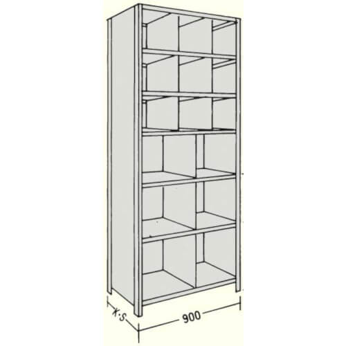 Shelving c/w Shelf Dividers 1อัน
