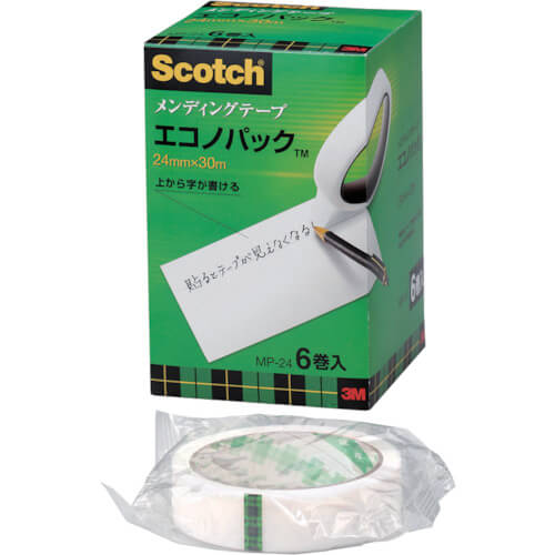 Scotch [RU] Mending Tape Spool Diameter 76mm (tape only) Large Capacity Pack