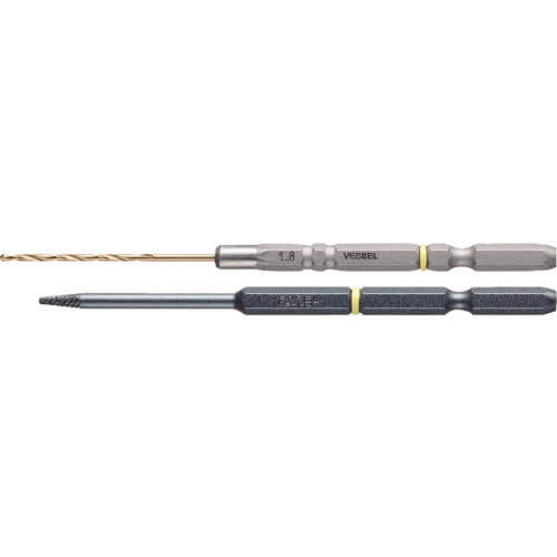 Damaged Screw Remover Slim Bit 1ชุด