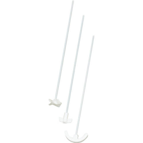 Fluororesin Shaft Stirrers.Screw Propeller 3เส้นเส้นละ 1แผ่น