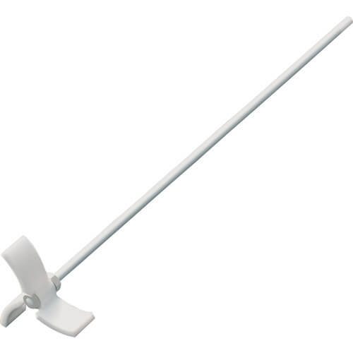 PTFE แท่งกวนชนิดสกรู 3 ใบมีด Φ8 x 450L