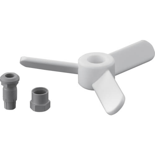 ใบพัดชนิด Jet 8Φ เท่านั้น (PTFE + PEEK)