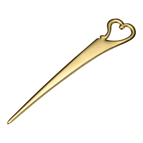 18-8 หัวใจเลือกชุบทอง