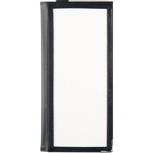 แฟ้มเมนูเครื่องดื่มหนังสังเคราะห์