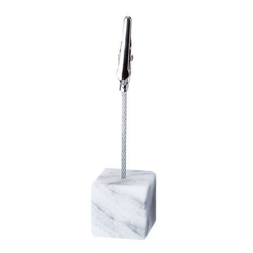 ที่ใส่บัตรลายหินอ่อนทรงสี่เหลี่ยม