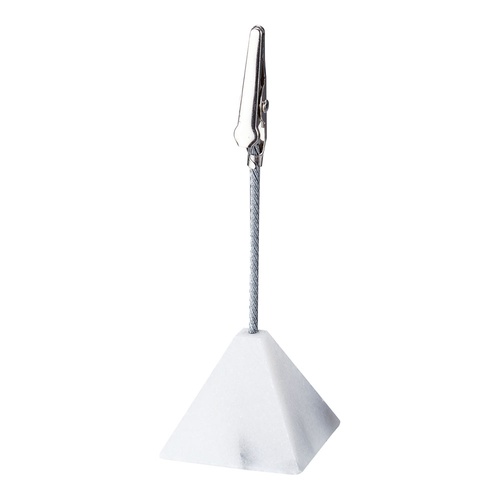 พีระมิดผู้ถือบัตรลายหินอ่อน