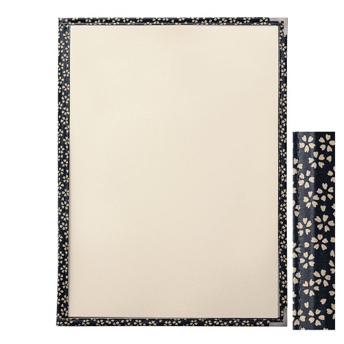 สมุดเมนูเทปใสผ้าPP