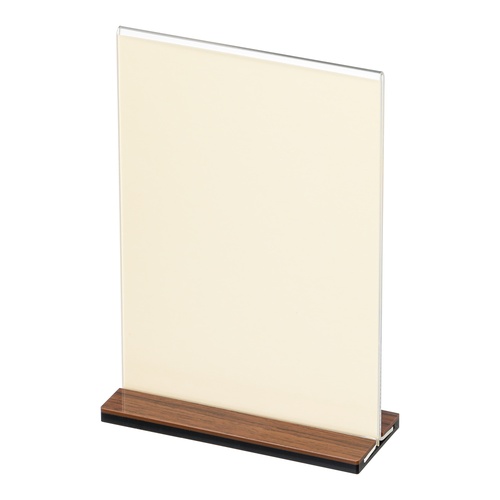 ยืนเมนูลายไม้เอี่ยม