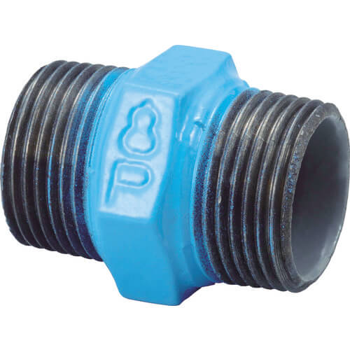 Built-in Plastic core anticorrosive type Malleable Iron pipe fittings