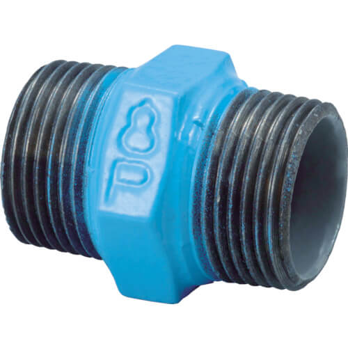 Built-in Plastic core anticorrosive type Malleable Iron pipe fittings