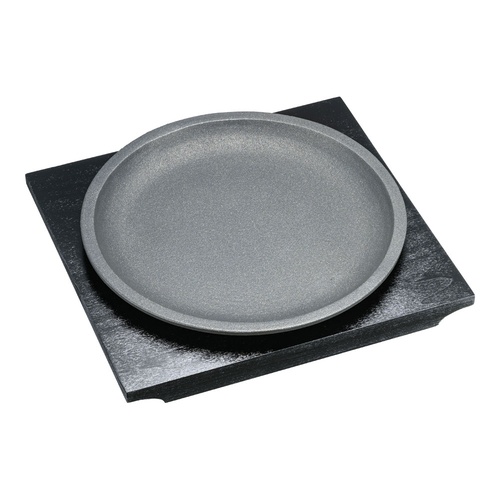 SA จานสเต็กอลูมิเนียมทรงกลม