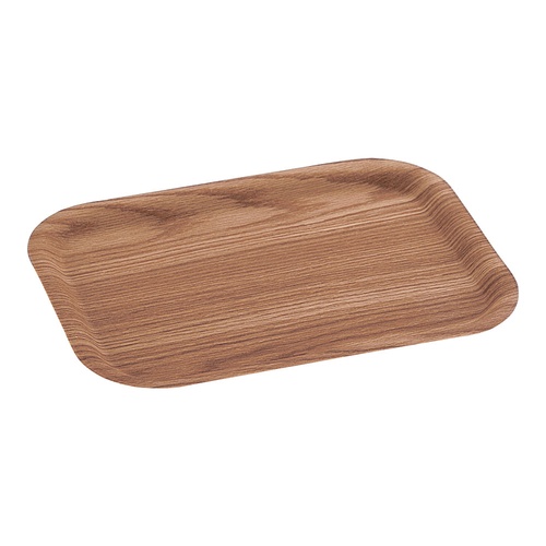 ถาดคาเฟ่เรซิ่น ลายไม้ สีธรรมชาติ