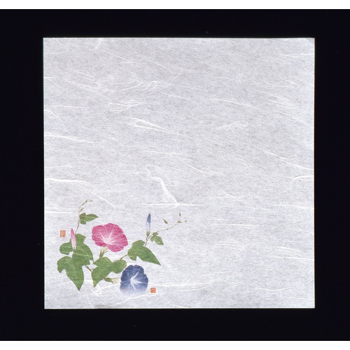 กระดาษเปียกใหม่ (100แผ่น) ผักบุ้ง