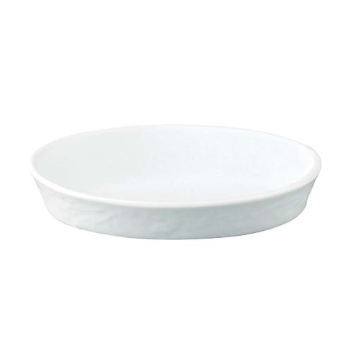 จานทรงรี (ลาย)