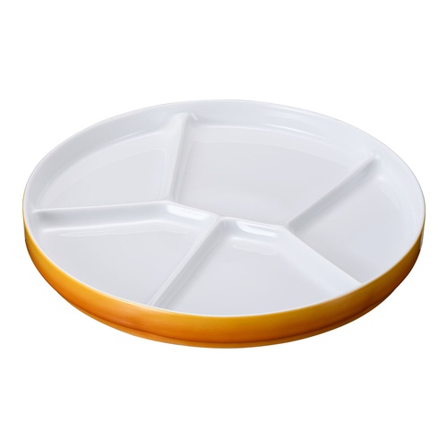 จานฟองดู Schoenwald สีน้ำตาล