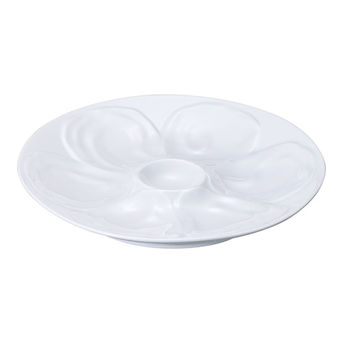 จานหอยนางรม Schoenwald สีขาว