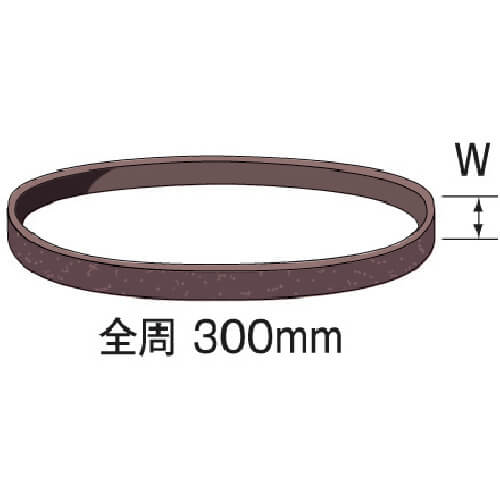 สายพานทราย #60 W=6mm