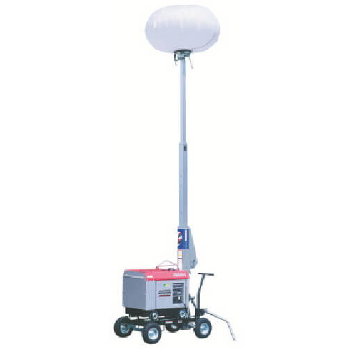 โคมฟลัดไลท์แบบบอลลูน 50HZ 1000W เครื่องกำเนิดไฟฟ้าดีเซล ชนิดแสงทั้งหมด