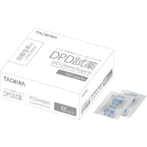 น้ำยาบรรจุซอง DPD สำหรับวัดคลอรีนอิสระสำหรับใช้งานทั่วไป (สำหรับ 100 ครั้ง)