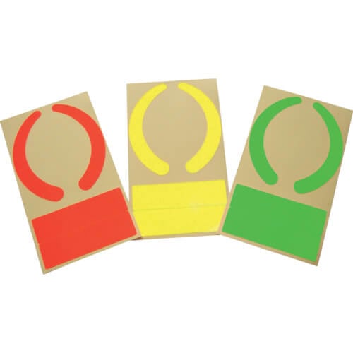 seal of safety belt to visual recognition. 1แผ่น