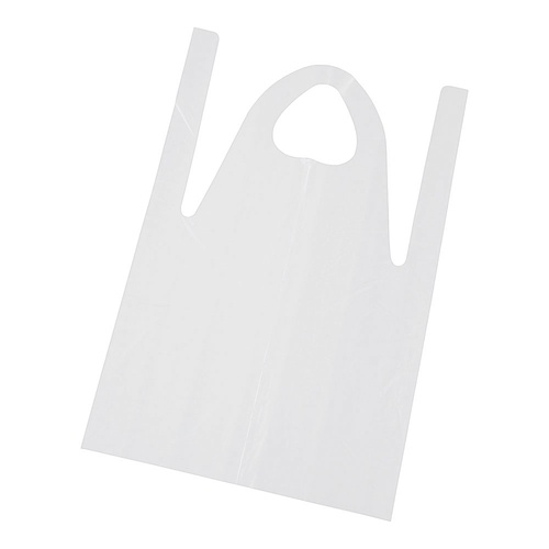 ผ้ากันเปื้อนแบบสั้นราคาประหยัด (50 ชิ้น)