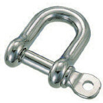 Stainless Steel Screw Pin D-shackle 1อัน