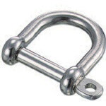 Stainless Steel Wide Screw Pin D-Shackle 1อัน