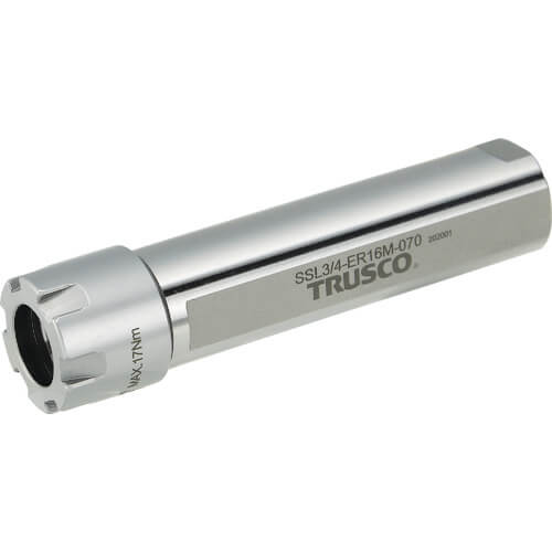 Short nose type straight shank with flat mini slim ER collet chucks+balanced nano nut NMX 1เส้น