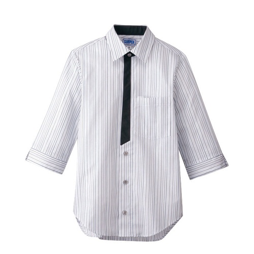 เสื้อเชิ้ตแขนสามส่วน unisex SS