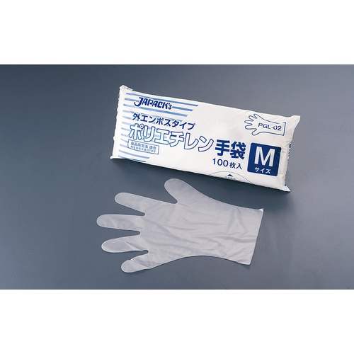 ถุงมือโพลีเอทิลีนจาก Japax