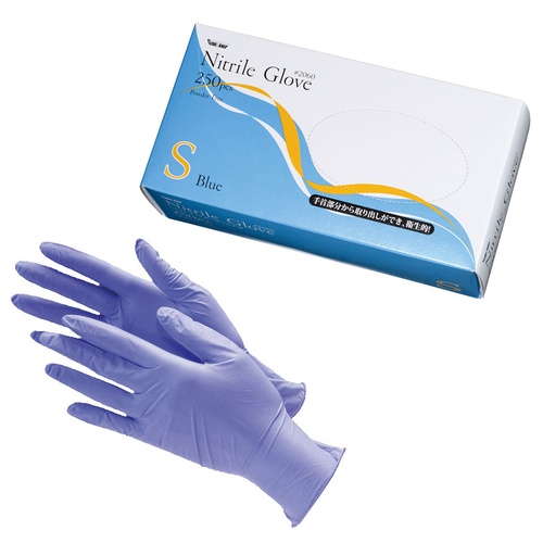 ถุงมือไนไตรล์แบบใช้แล้วทิ้ง (ไม่มีแป้ง) 2060