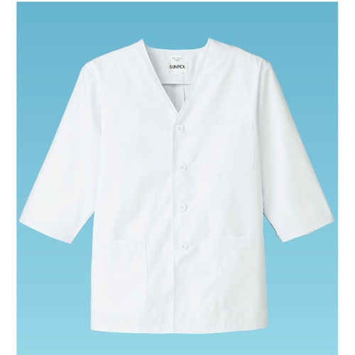 เสื้อผ้าทำครัวชายแขน3/4 FA-323