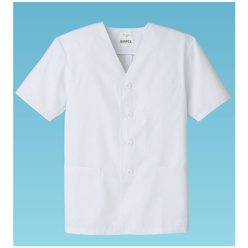เสื้อผ้าทำอาหารผู้ชายแขนสั้น FA-322