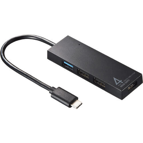 ฮับคอมโบ USB Type C (4 พอร์ต)
