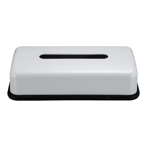 กล่องทิชชู่เมลามีน/ก้นดำ