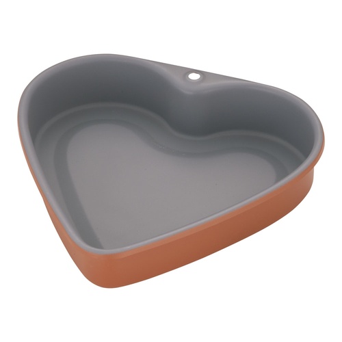 ท็อปปิ้งแม่พิมพ์เค้กหัวใจสีส้ม