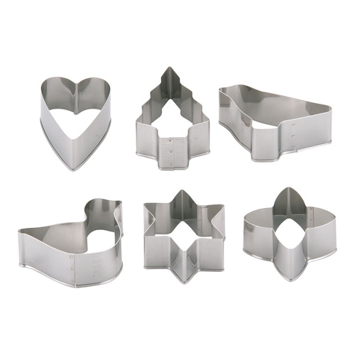 ที่ตัดคุกกี้ 18-8 (6 ชิ้น)