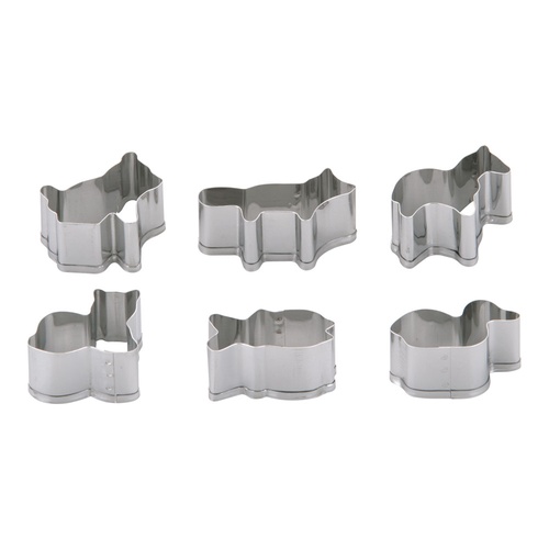 เครื่องตัดคุกกี้ขนาดเล็ก 18-0 (6 ชิ้น)