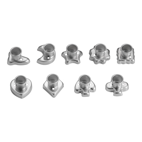 แม่พิมพ์ตัดคุกกี้อลูมิเนียม #3 (9 ชิ้น)