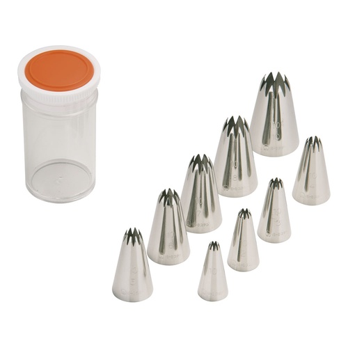 ชุดตัวล็อค 18-8 ในกล่อง SA จำนวน 10 ดอก