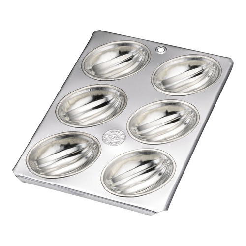 แม่พิมพ์มัฟฟินดีบุก แม่พิมพ์แตงโม 6 ถ้วย