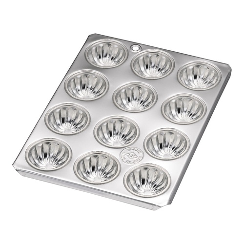 พิมพ์มัฟฟินดีบุก พิมพ์เก๊กฮวย ขนาดเล็ก 12 ถ้วย