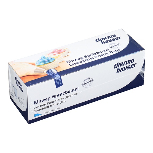 ถุงขนมแบบใช้แล้วทิ้ง Thermo สีฟ้า