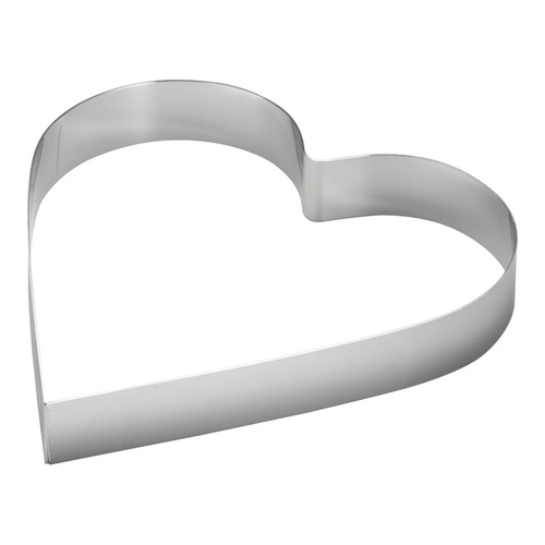 18-8 Cercle Ring หัวใจแบบตื้น