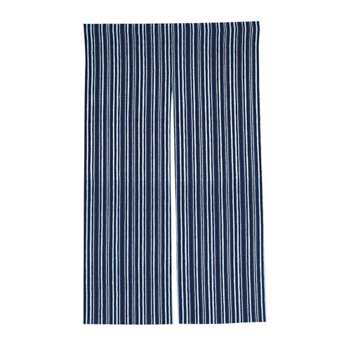 ผ้าม่านครึ่งตัวย้อมครามลายเกียวโต