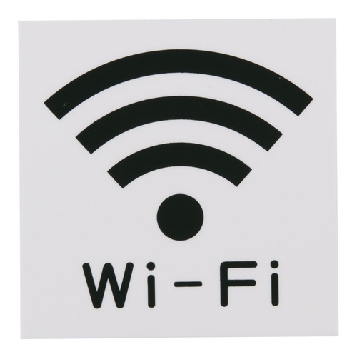 ป้าย Wi-Fi ฝ้าด้านเดียว
