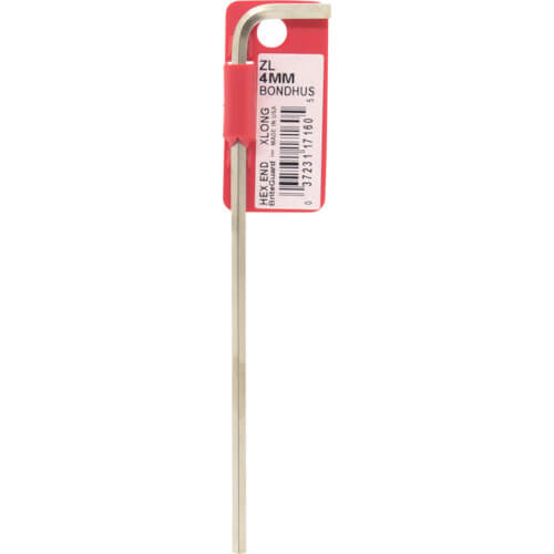 Hex End L-Wrench Extra Long